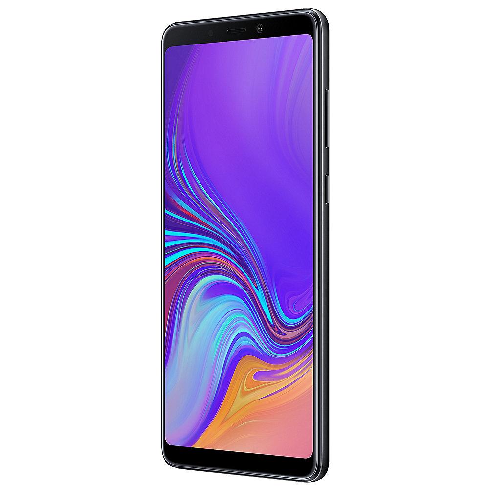 Samsung GALAXY A9 (2018) A920F caviar black Android 8 Smartphone mit Quad-Kamera