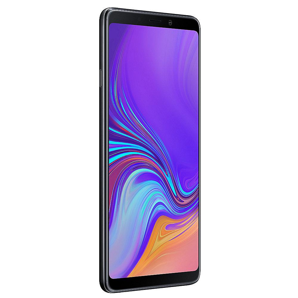 Samsung GALAXY A9 (2018) A920F caviar black Android 8 Smartphone mit Quad-Kamera