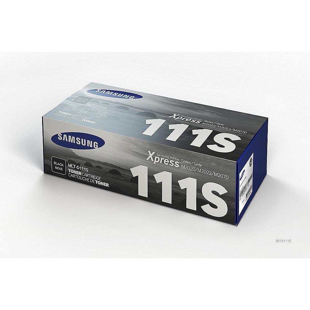 Samsung MLT-D111S Original Toner Schwarz für ca. 1.000 Seiten