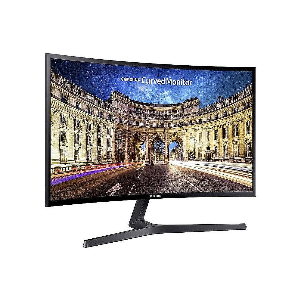 Samsung Monitor C27F396FHU 68.6 cm (27") LED 16:9 Full-HD TFT VGA/HDMI 4ms