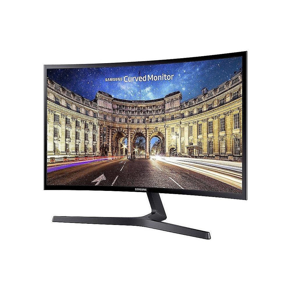 Samsung Monitor C27F396FHU 68.6 cm (27") LED 16:9 Full-HD TFT VGA/HDMI 4ms