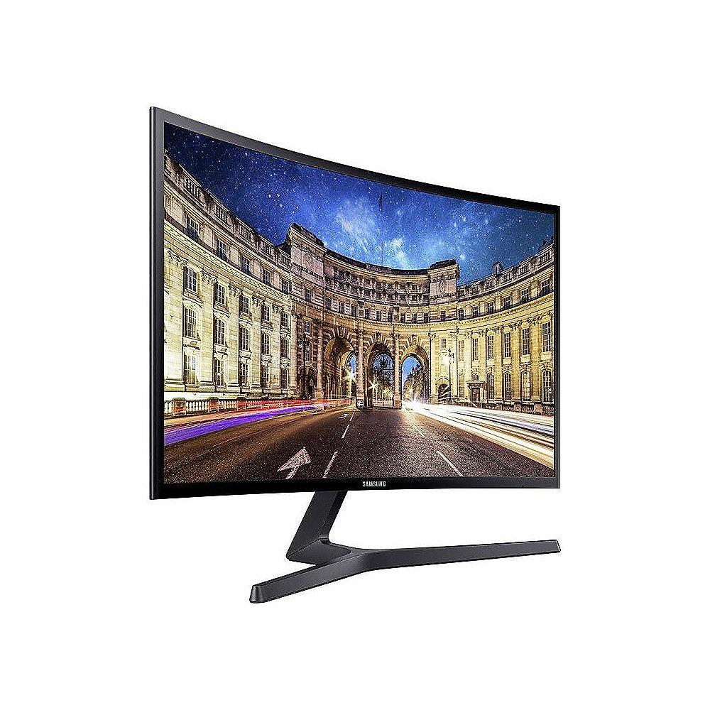 Samsung Monitor C27F396FHU 68.6 cm (27") LED 16:9 Full-HD TFT VGA/HDMI 4ms