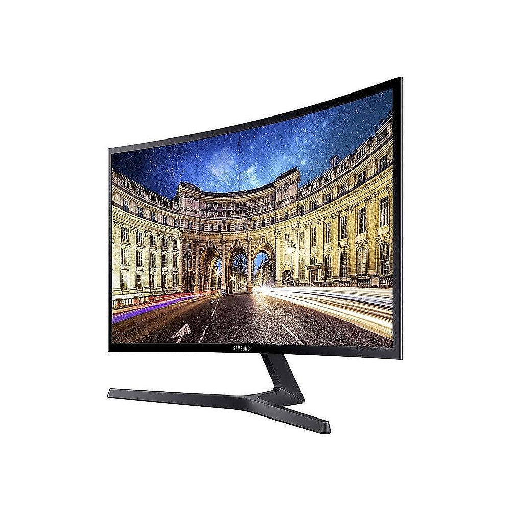 Samsung Monitor C27F396FHU 68.6 cm (27") LED 16:9 Full-HD TFT VGA/HDMI 4ms