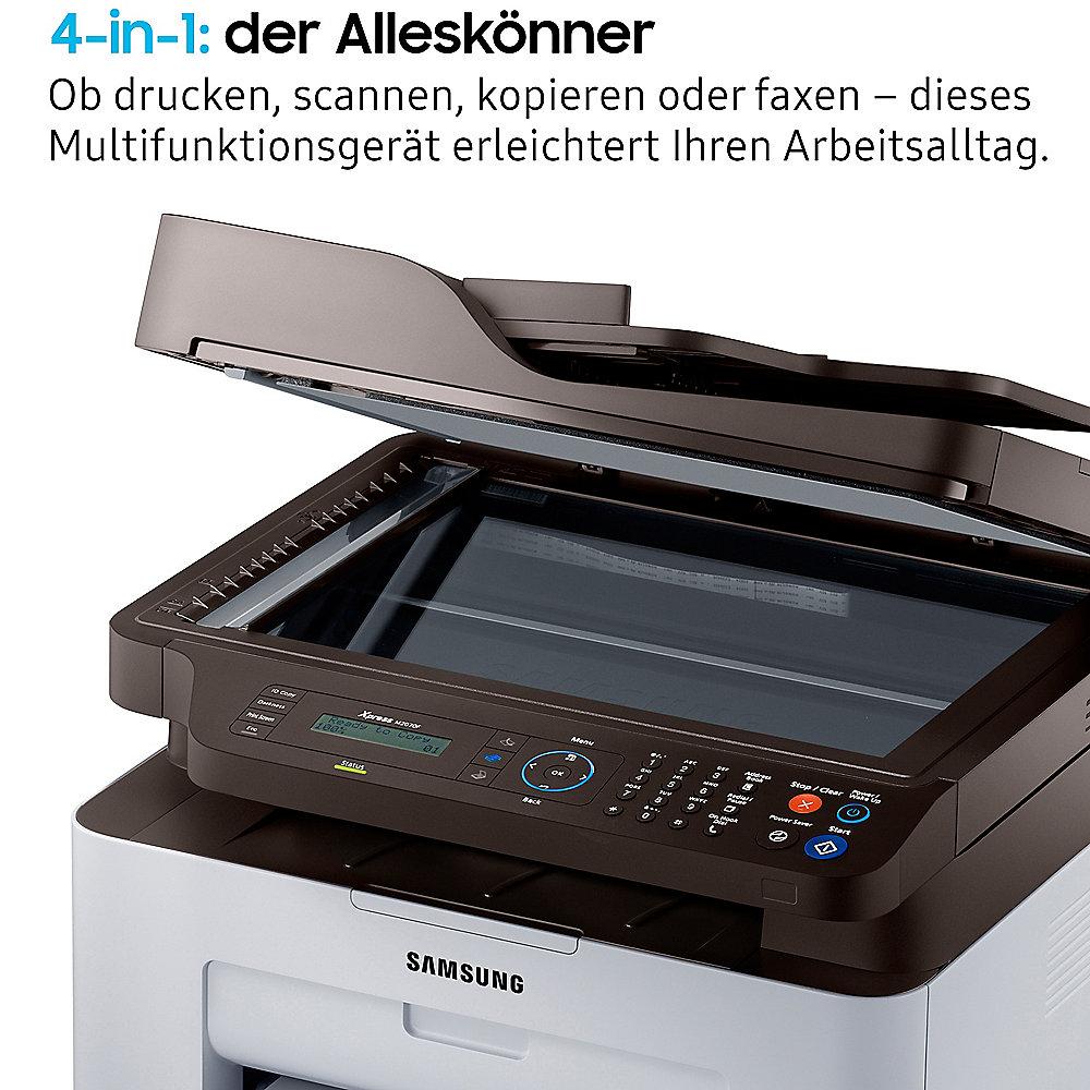 Samsung XPress SL-M2070F S/W-Laser-Multifunktionsdrucker Kopierer Scanner Fax, Samsung, XPress, SL-M2070F, S/W-Laser-Multifunktionsdrucker, Kopierer, Scanner, Fax