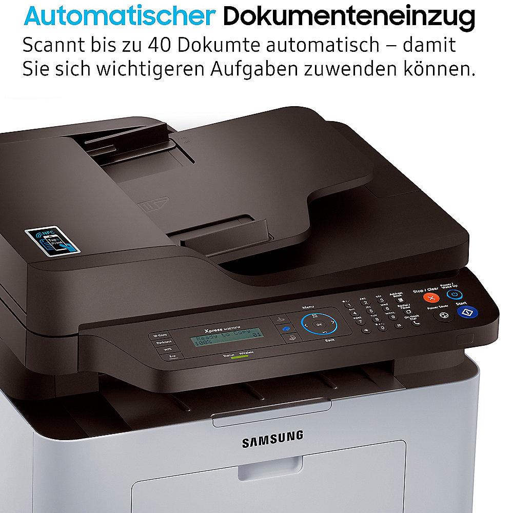 Samsung XPress SL-M2070FW S/W Laser-Multifunktionsdrucker Kopierer Scan Fax WLAN