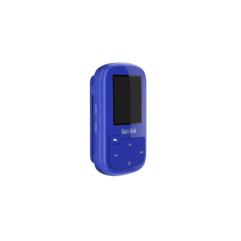 SanDisk Clip Sport Plus MP3 Player 16GB blau, SanDisk, Clip, Sport, Plus, MP3, Player, 16GB, blau