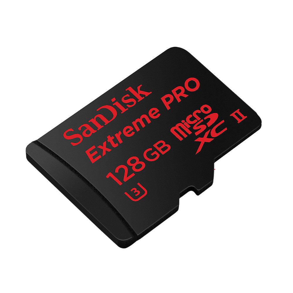 SanDisk Extreme Pro 128 GB microSDXC Speicherkarte (270 MB/s, UHS-II, U3)