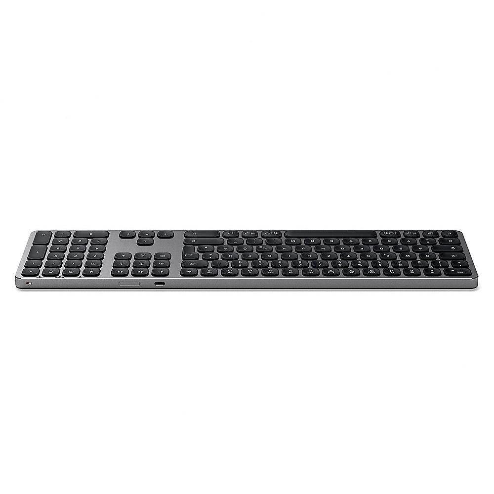 Satechi Aluminium Full Bluetooth Tastatur kabellos für Mac space grey