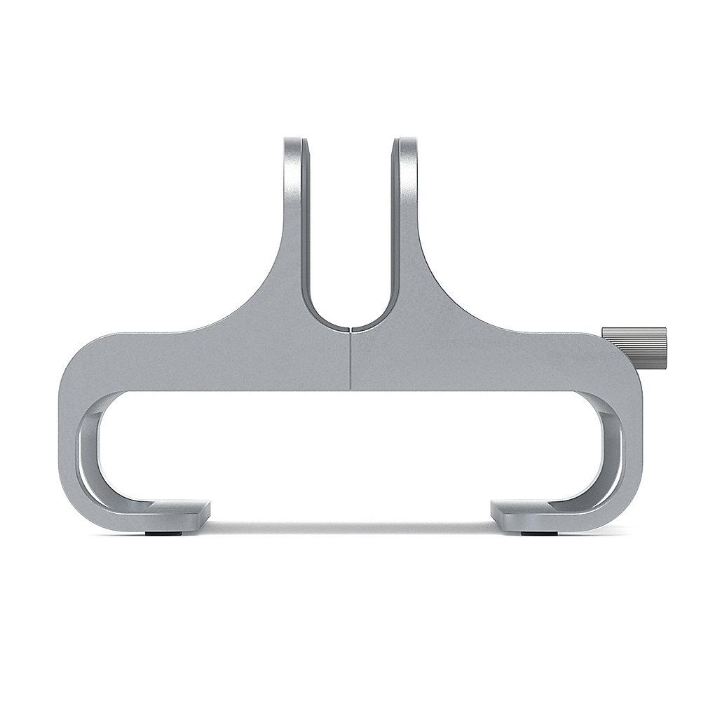 Satechi Aluminum Laptop Stand vertical silber