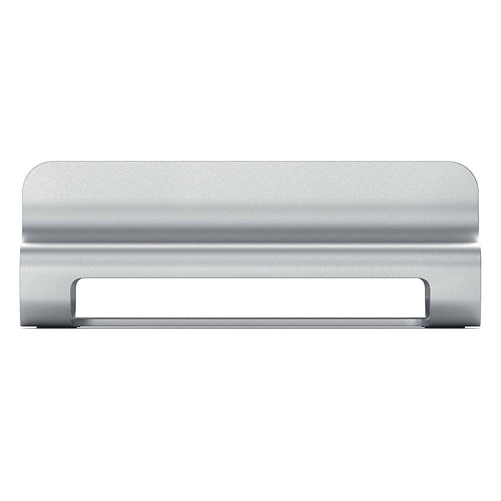 Satechi Aluminum Laptop Stand vertical silber