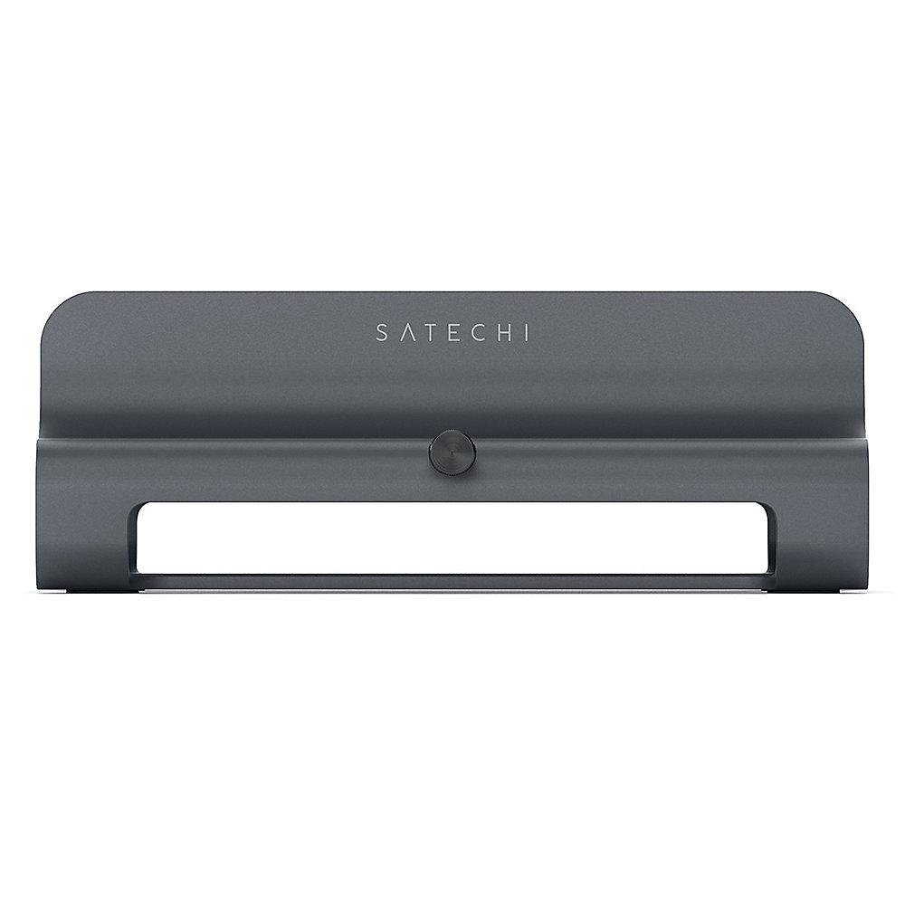 Satechi Aluminum Laptop Stand vertical space gray