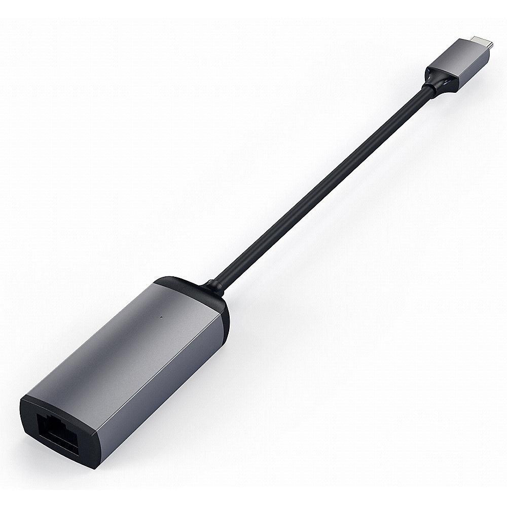 Satechi USB-C auf Ethernet Adapter Space Gray, Satechi, USB-C, Ethernet, Adapter, Space, Gray