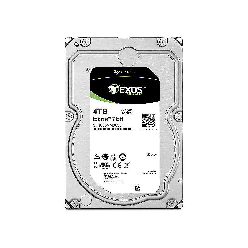 Seagate Exos 7E8 ST4000NM0035 - 4TB 7200rpm 128MB 512N 3.5zoll SATA600