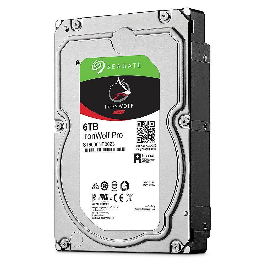 Seagate IronWolf Pro NAS HDD ST6000NE0023 6TB 7200rpm 256MB SATA600