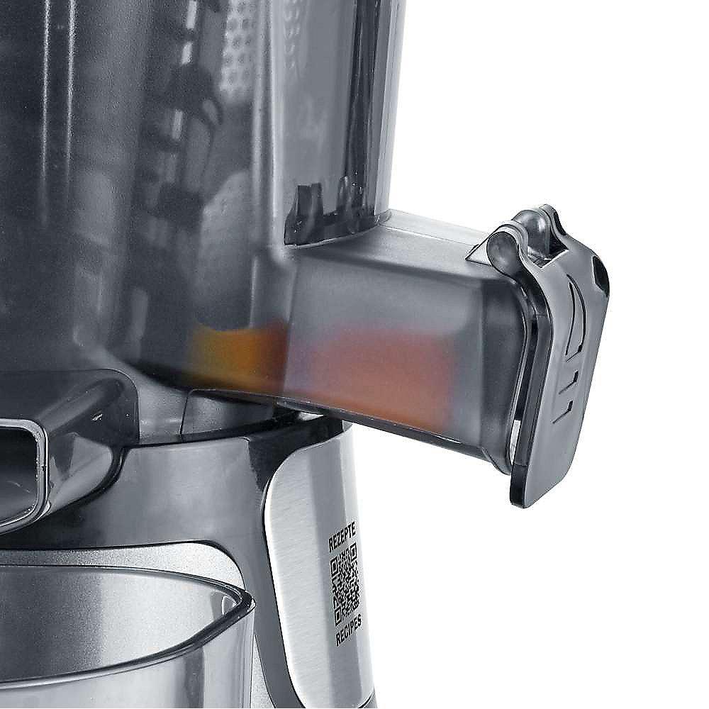 Severin ES 3571 Slow-Juicer grau-metallic-schwarz / Edelstahl, Severin, ES, 3571, Slow-Juicer, grau-metallic-schwarz, /, Edelstahl