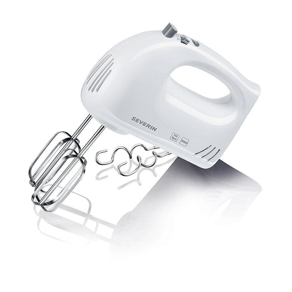 Severin HM 3822 Handmixer mit Stabmixer-Aufsatz Weiß, Severin, HM, 3822, Handmixer, Stabmixer-Aufsatz, Weiß