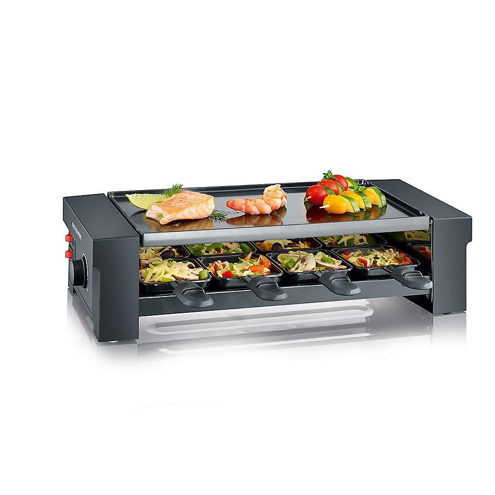 Severin RG 2687 Pizza-Raclette Grill schwarz, Severin, RG, 2687, Pizza-Raclette, Grill, schwarz