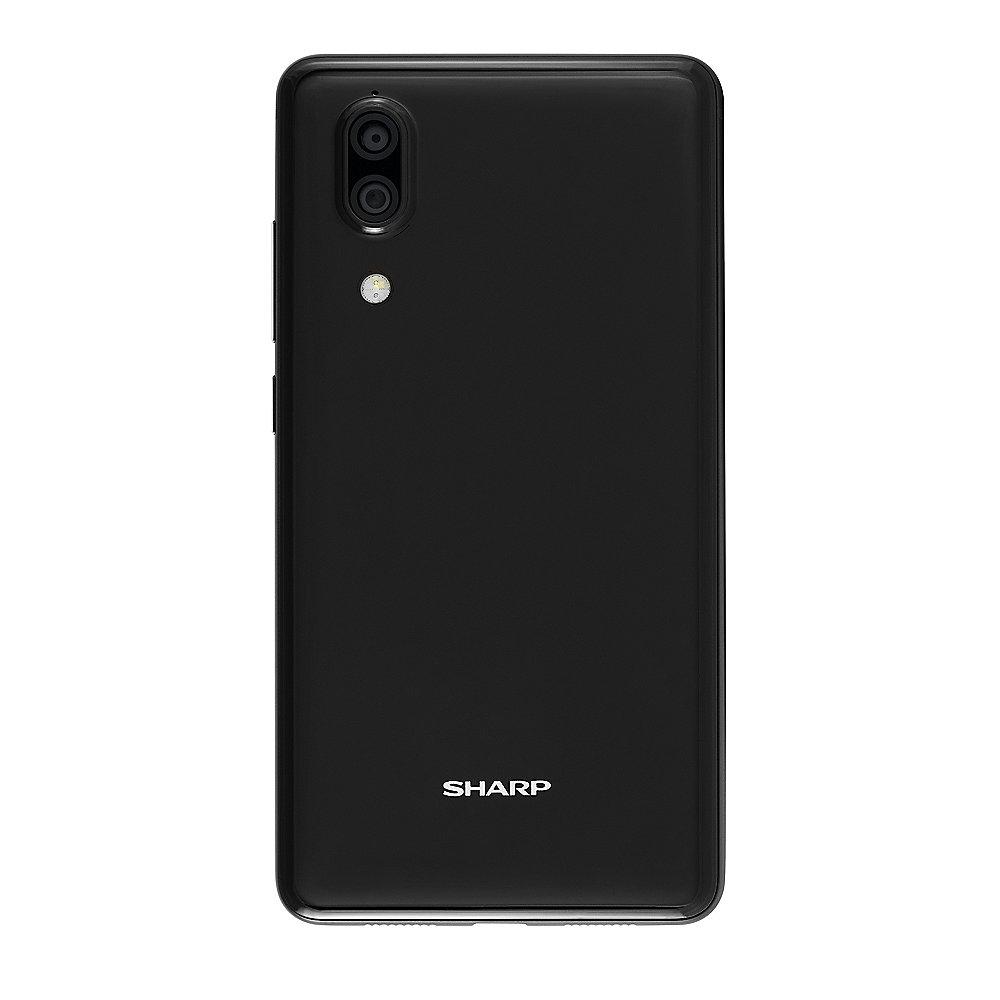 SHARP C10 black 4/64 GB Dual-SIM Android 8 Smartphone