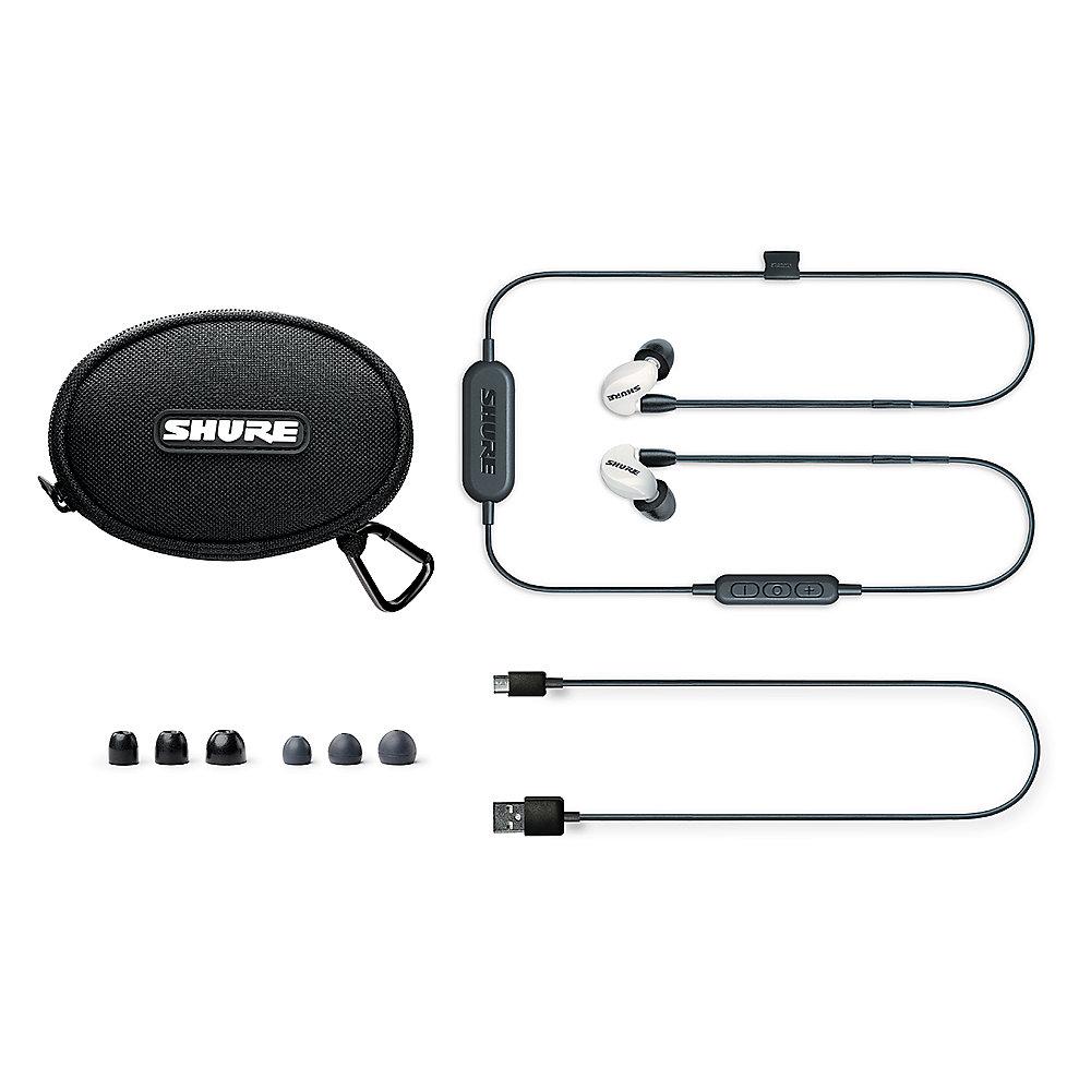 Shure SE215 Wireless Sound Isolating Ohrhörer, weiß