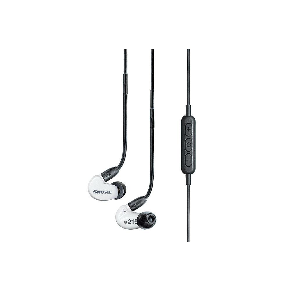 Shure SE215 Wireless Sound Isolating Ohrhörer, weiß