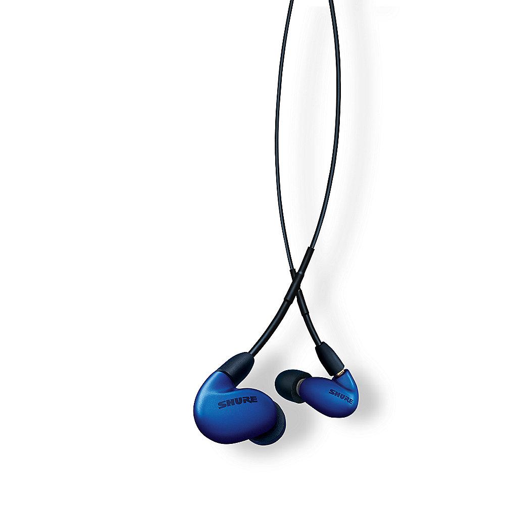 Shure SE846 Sound Isolating High-End Ohrhörer mit BT, blau