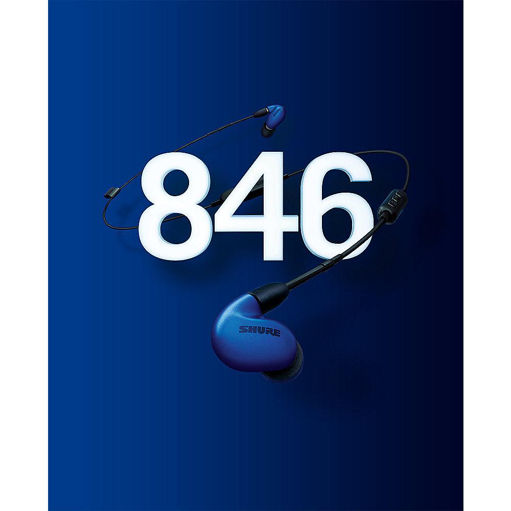 Shure SE846 Sound Isolating High-End Ohrhörer mit BT, blau