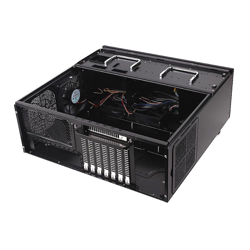 SilverStone GRANDIA GD08 HTPC-Gehäuse E-ATX/ATX/mATX SST-GD08B USB3.0 black