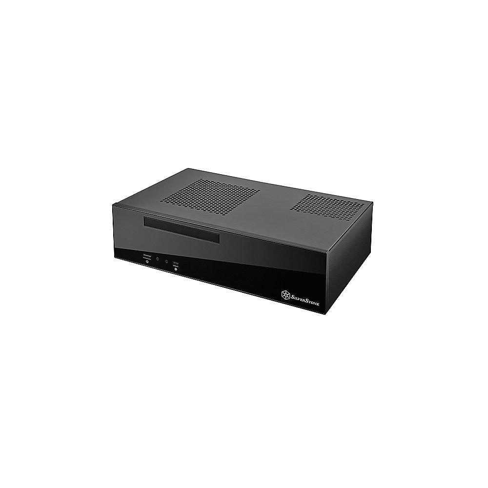 SilverStone Milo Slim HTPC Mini-ITX Gehäuse SST-ML09B USB3.0 schwarz