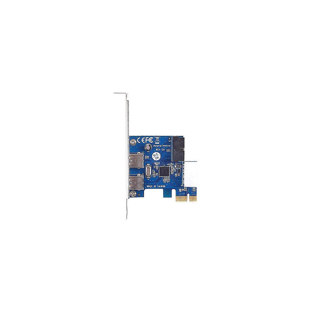 SilverStone PCI express card SST-EC04-P w/ 4x USB 3.0