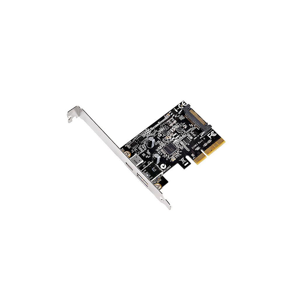 SilverStone PCI Express Karte SST-ECU03 USB 3.1 (Typ A C), SilverStone, PCI, Express, Karte, SST-ECU03, USB, 3.1, Typ, A, C,