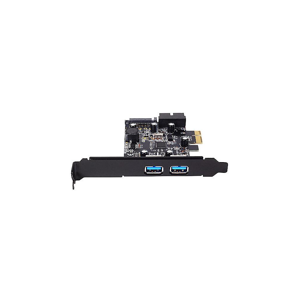 SilverStone SST-EC04-E PCI Express 4-Port USB 3.0 Karte mit Front Panel Stecker, SilverStone, SST-EC04-E, PCI, Express, 4-Port, USB, 3.0, Karte, Front, Panel, Stecker