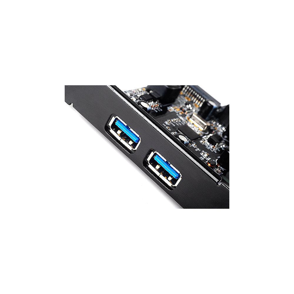 SilverStone SST-EC04-E PCI Express 4-Port USB 3.0 Karte mit Front Panel Stecker, SilverStone, SST-EC04-E, PCI, Express, 4-Port, USB, 3.0, Karte, Front, Panel, Stecker