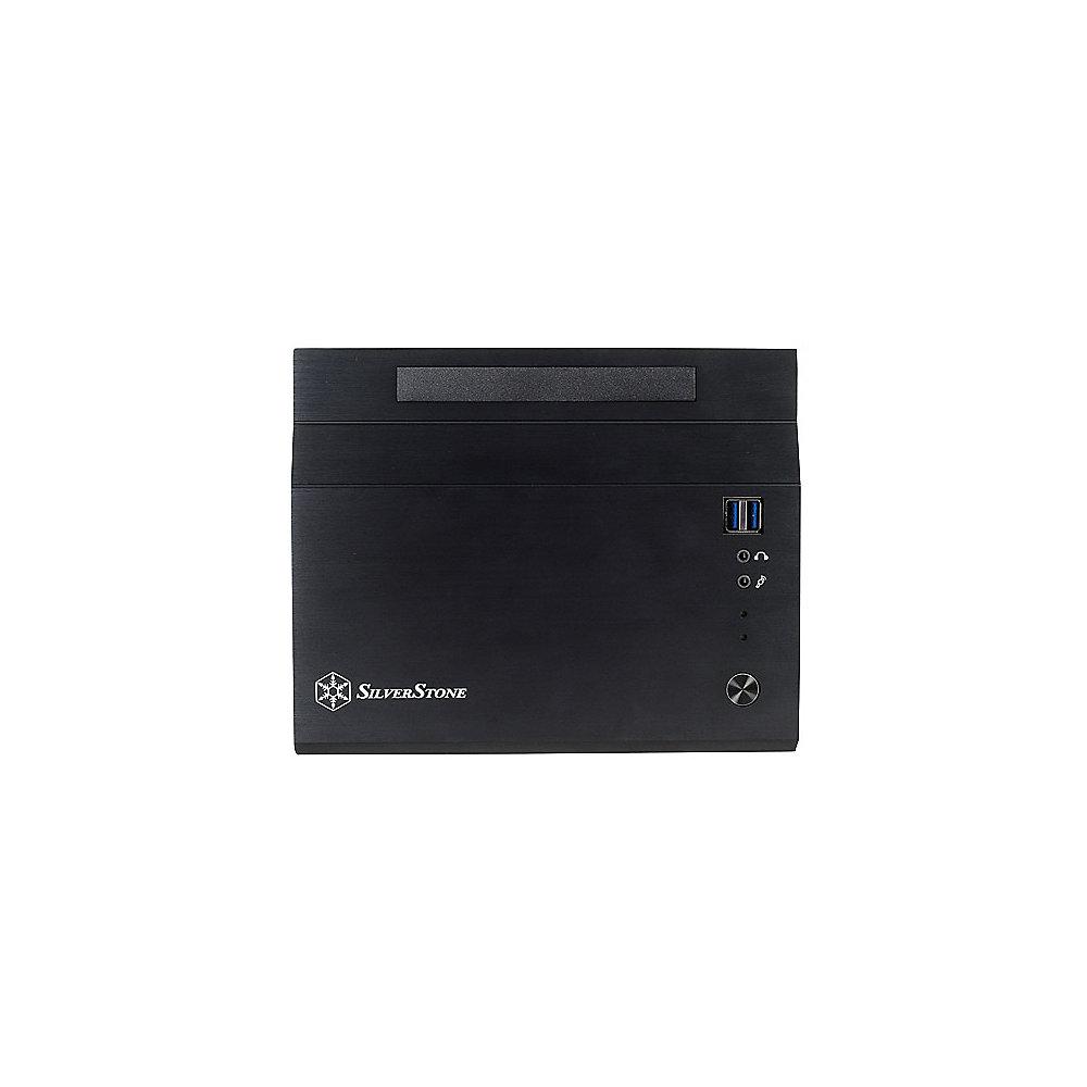 SilverStone Sugo SFF Mini-ITX Gehäuse SST-SG06BB-Lite schwarz (o.NT)