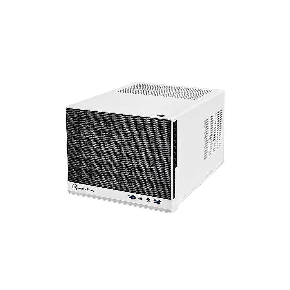 SilverStone SUGO SG13WB Mini Tower ITX Gehäuse USB3.0 Weiss