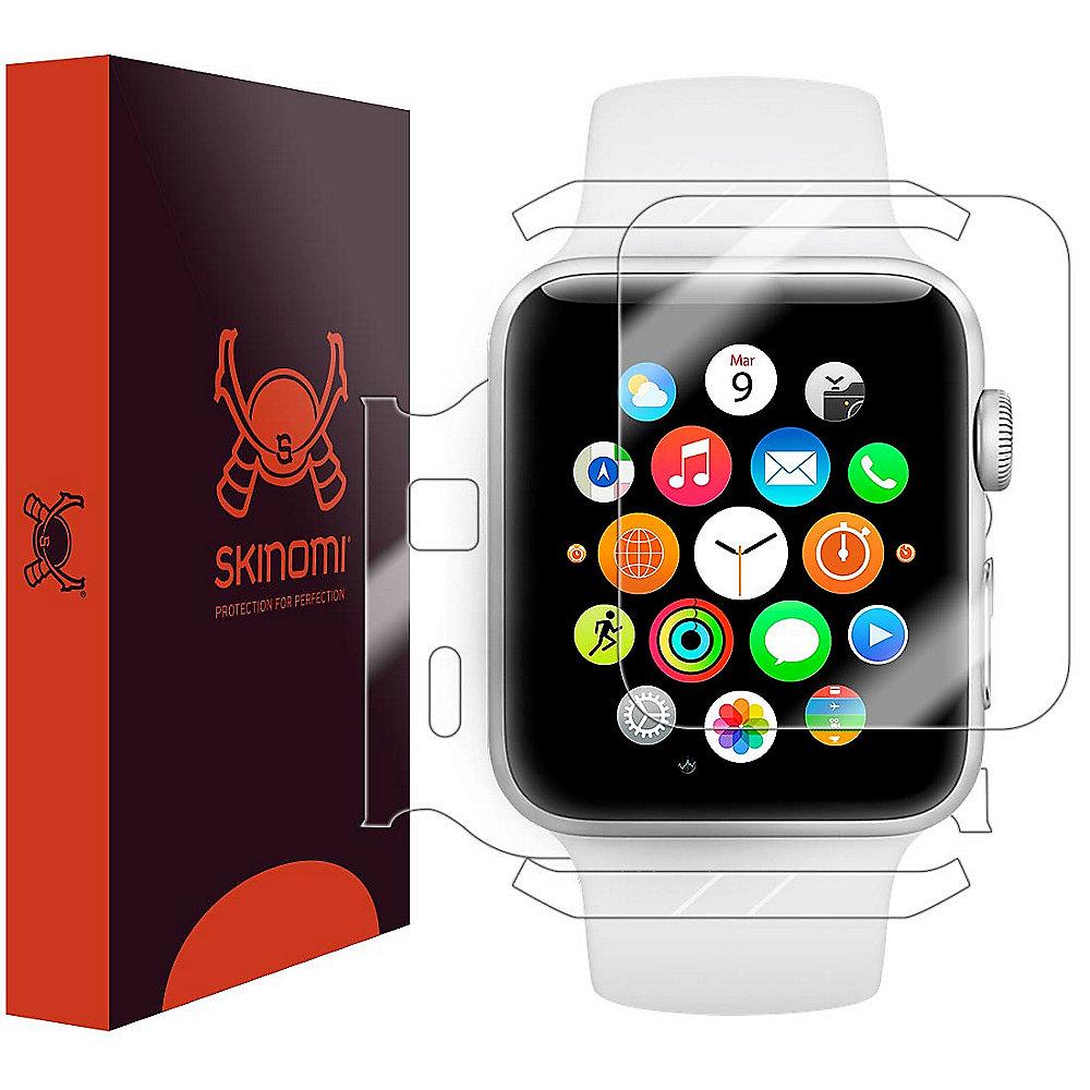 Skinomi Full Body - Schutzfolie für Apple Watch Serie 2 und Serie 3 42mm, Skinomi, Full, Body, Schutzfolie, Apple, Watch, Serie, 2, Serie, 3, 42mm