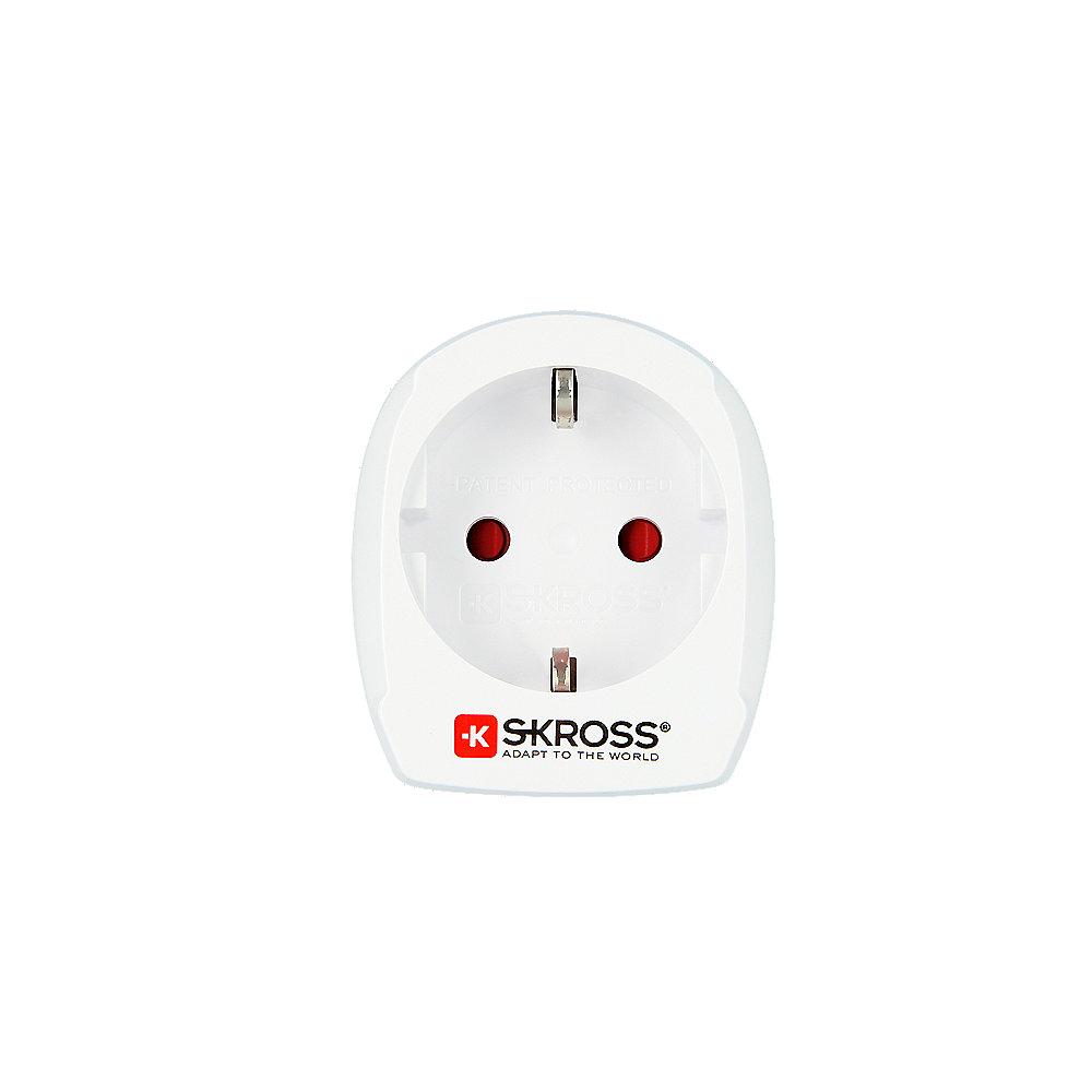 SKROSS Country Adapter Europe to Switzerland 1.500205, SKROSS, Country, Adapter, Europe, to, Switzerland, 1.500205