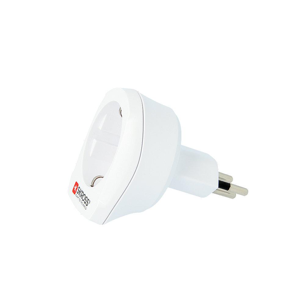 SKROSS Country Adapter Europe to Switzerland 1.500205, SKROSS, Country, Adapter, Europe, to, Switzerland, 1.500205