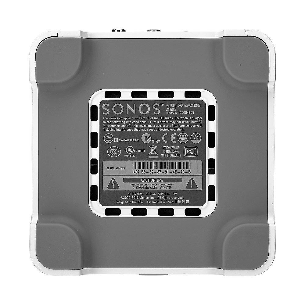 Sonos CONNECT weiß Verwandelt Musikanlage in Sonos Streaming System