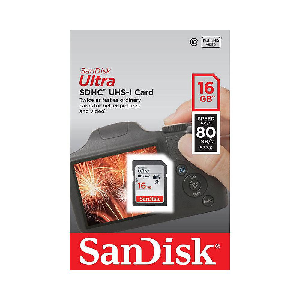 Sony Alpha 7R II Gehäuse (ILCE-7RM2) DSLM   SanDisk Ultra 16 GB Speicherkarte