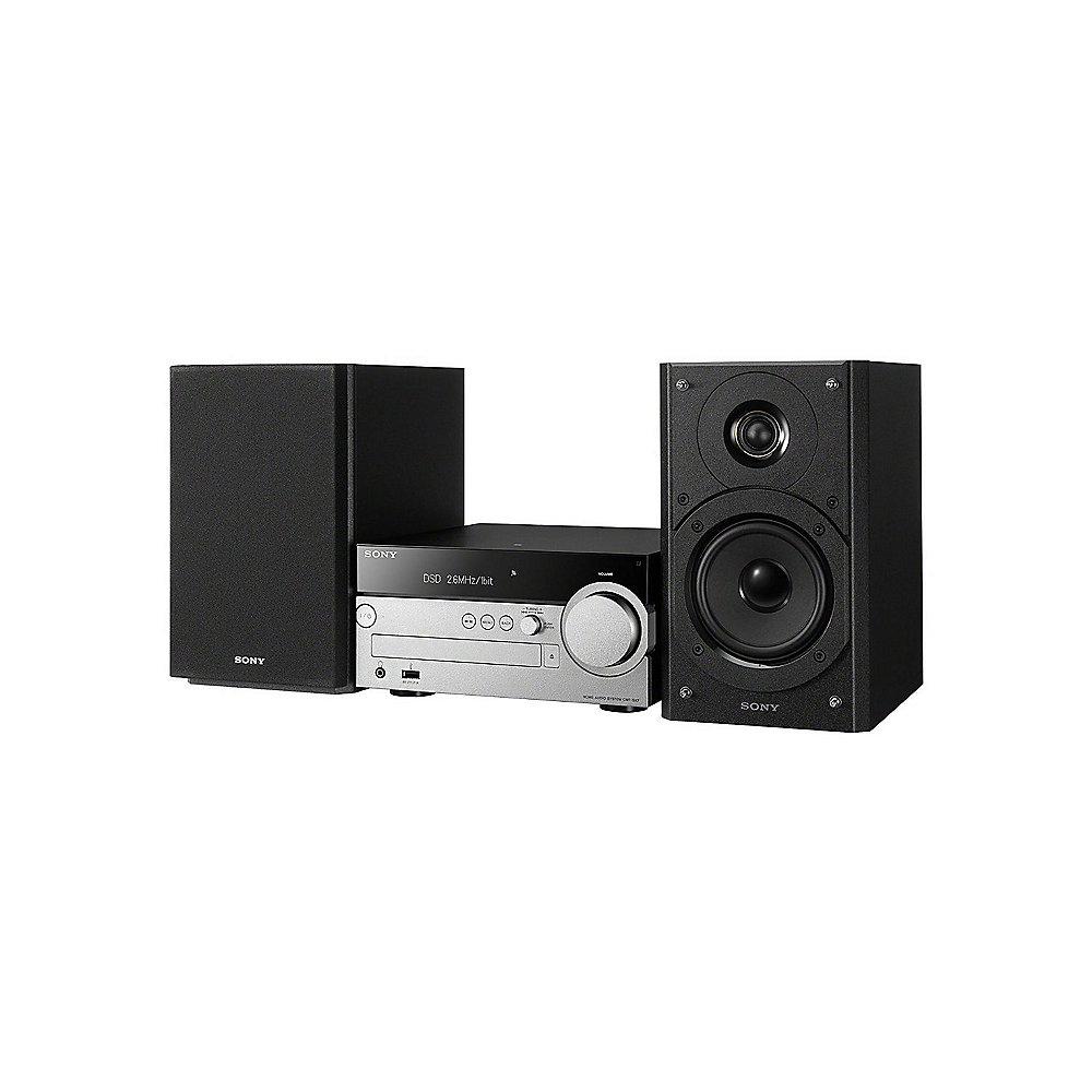 SONY CMT-SX7B Hi-Fi-Anlage mit Bluetooth Wi-Fi AirPlay schwarz, SONY, CMT-SX7B, Hi-Fi-Anlage, Bluetooth, Wi-Fi, AirPlay, schwarz