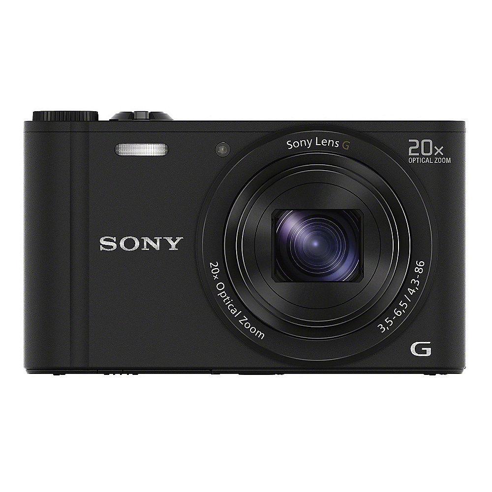 Sony Cyber-shot DSC-WX350 Digitalkamera schwarz