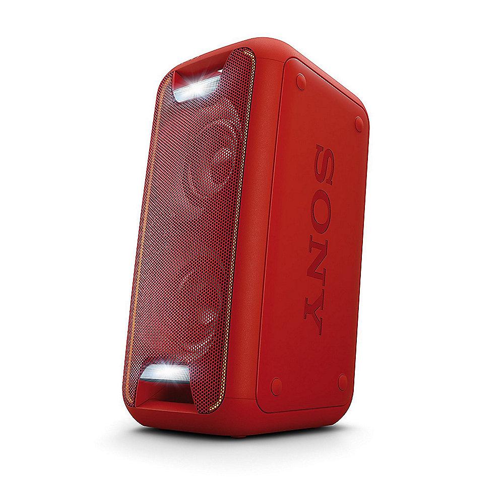 Sony GTK-XB5R One Box Party Soundsystem (Bluetooth NFC) Rot, Sony, GTK-XB5R, One, Box, Party, Soundsystem, Bluetooth, NFC, Rot
