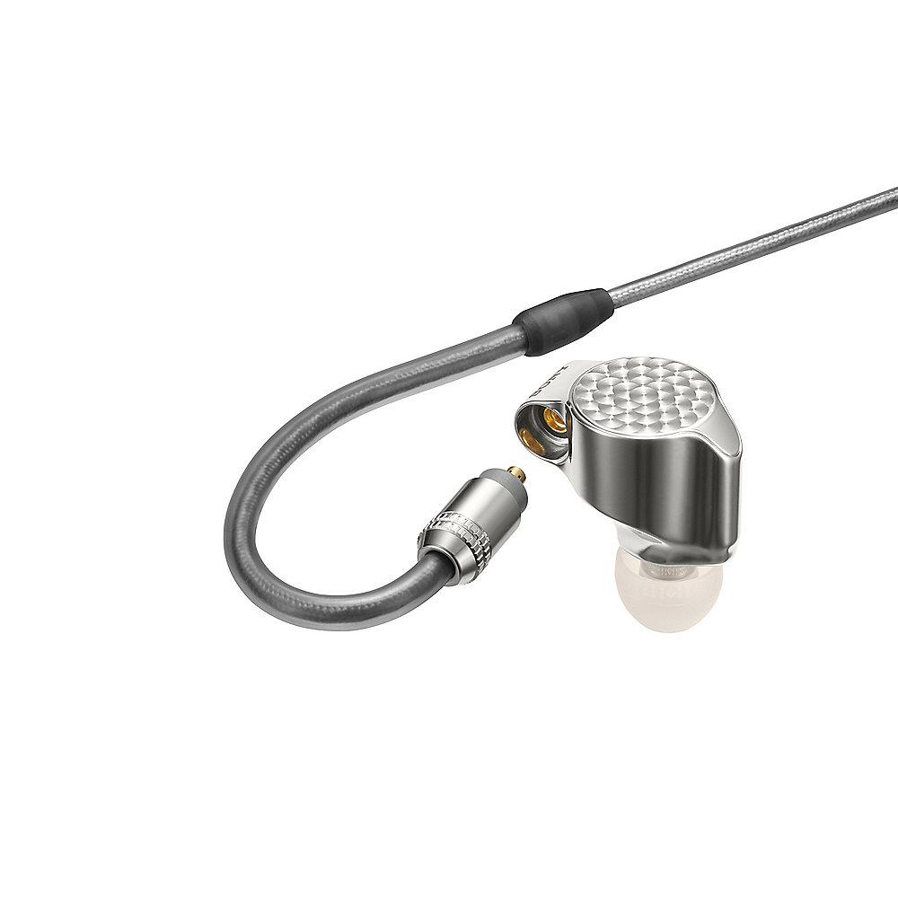 Sony IER-Z1R Hi-Re In-Ear Kopfhörer silber  Triple-Treibereinheit