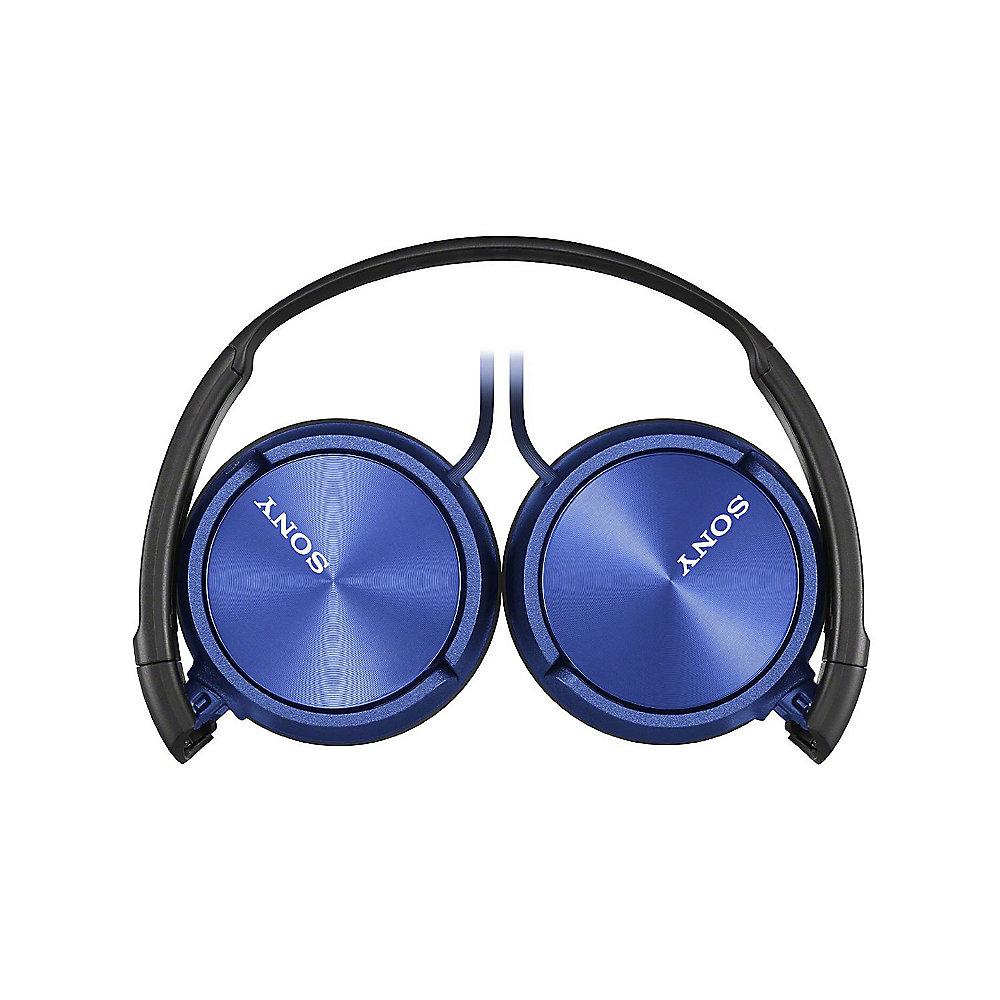 Sony MDR-ZX310L On Ear Kopfhörer - Blau, Sony, MDR-ZX310L, On, Ear, Kopfhörer, Blau