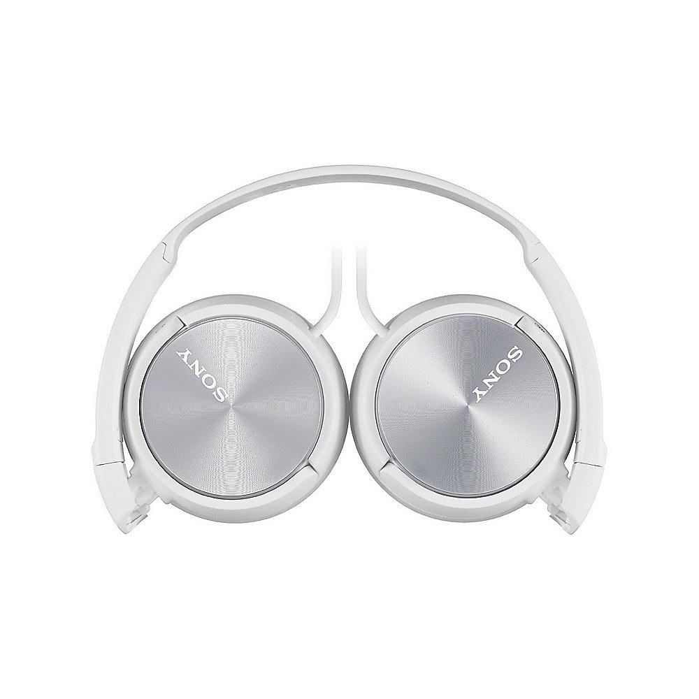Sony MDR-ZX310W On Ear Kopfhörer - Weiß, Sony, MDR-ZX310W, On, Ear, Kopfhörer, Weiß