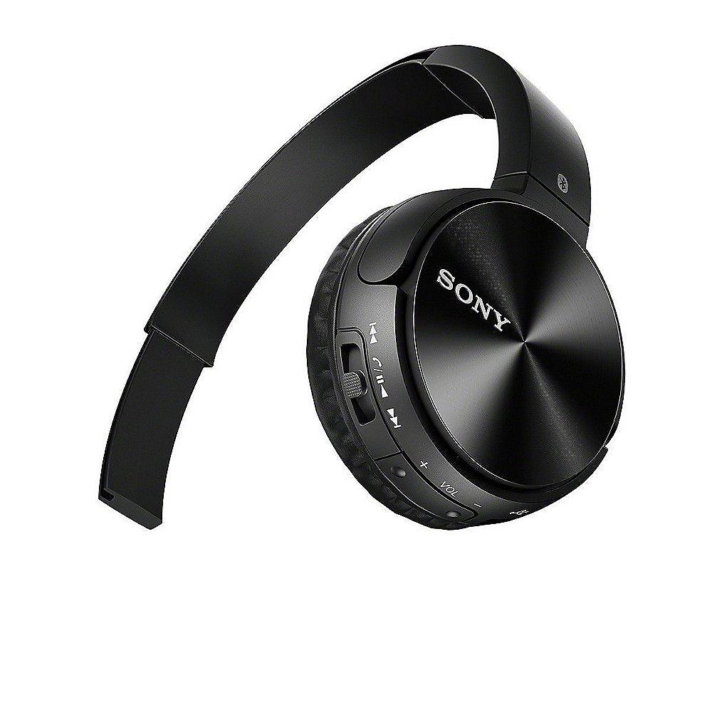 Sony MDR-ZX330BT On Ear Kopfhörer mit Bluetooth und NFC - Schwarz