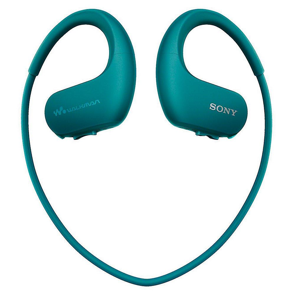 Sony NW-WS413 Sport-Walkman 4GB (kabellos, Staubdicht) Blau, Sony, NW-WS413, Sport-Walkman, 4GB, kabellos, Staubdicht, Blau