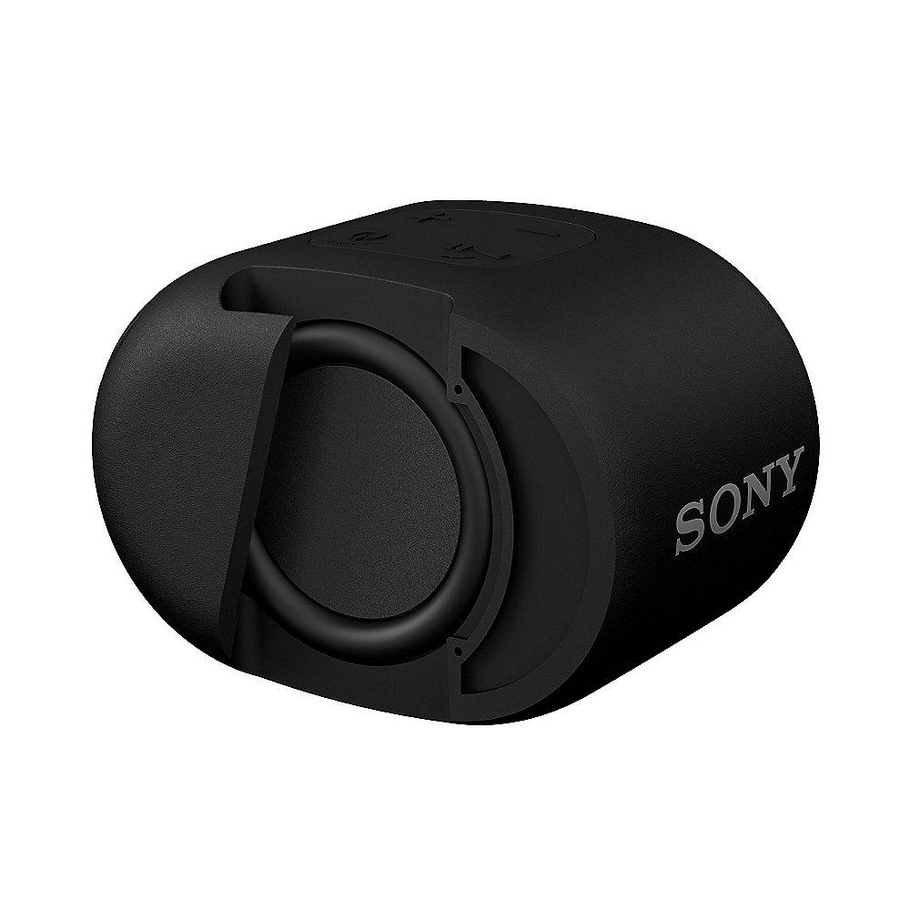 Sony SRS-XB01 tragbarer Bluetooth Lautspr. 6h Akku Spritzwassergesch. schwarz