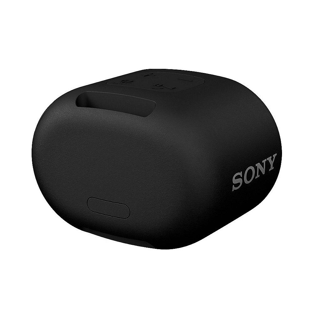 Sony SRS-XB01 tragbarer Bluetooth Lautspr. 6h Akku Spritzwassergesch. schwarz