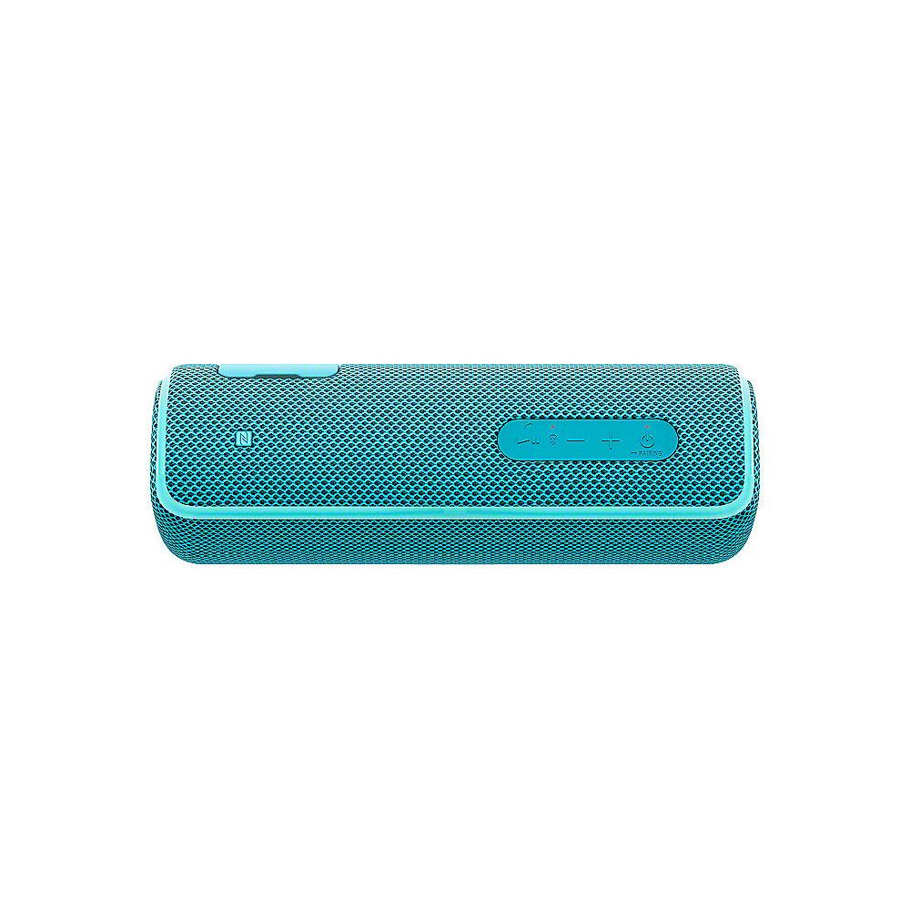 Sony SRS-XB21 tragbarer Lautsprecher (wasserabweisend, NFC, Bluetooth) blau, Sony, SRS-XB21, tragbarer, Lautsprecher, wasserabweisend, NFC, Bluetooth, blau